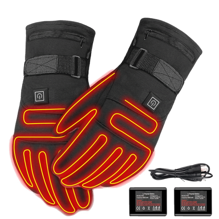 Electric Rechargeable Heated Gloves - Up to 120 degrees of warmth