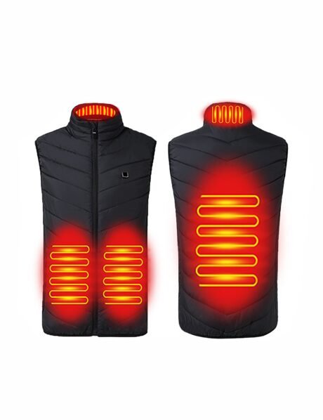 Unisex Electric 11 Areas Heated Vest - Waterproof