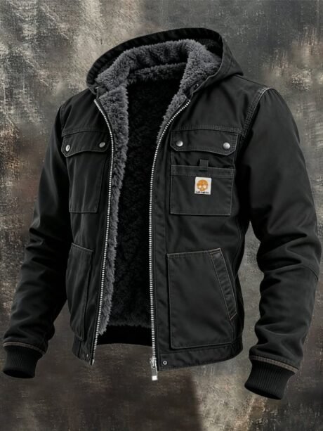 STRUCTURED MULTI-POCKET WINTER JACKET